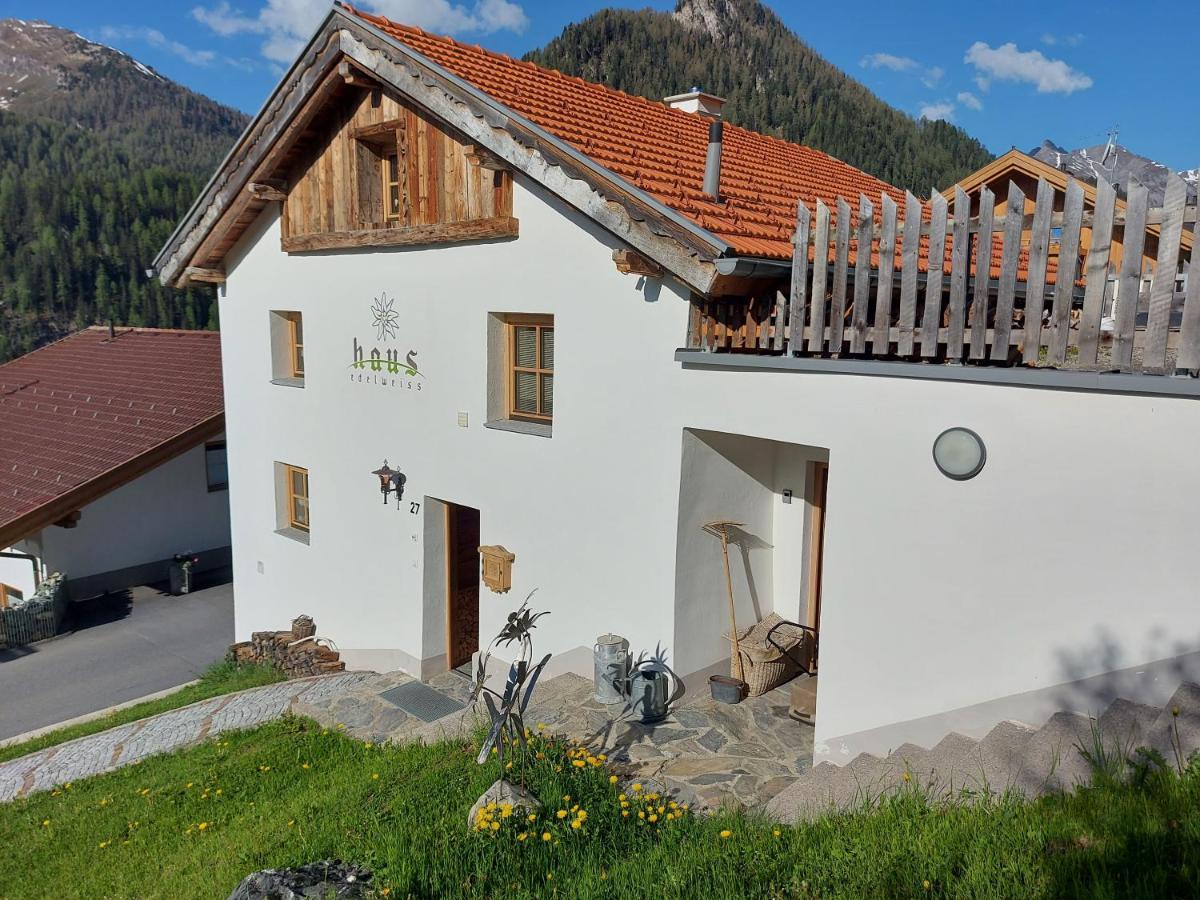 Haus Edelweiss Spiss Bei Samnaun Zewnętrze zdjęcie